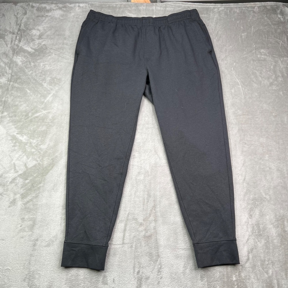 Rhone Spar Jogger V2 Pants Mens 2XL Gray Tapered Athleisure Crossfit Workout Gym